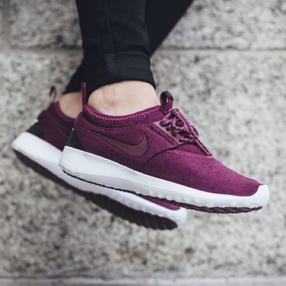 Nike Shoes - Nike Juvenate Fleece Mulberry sneakers